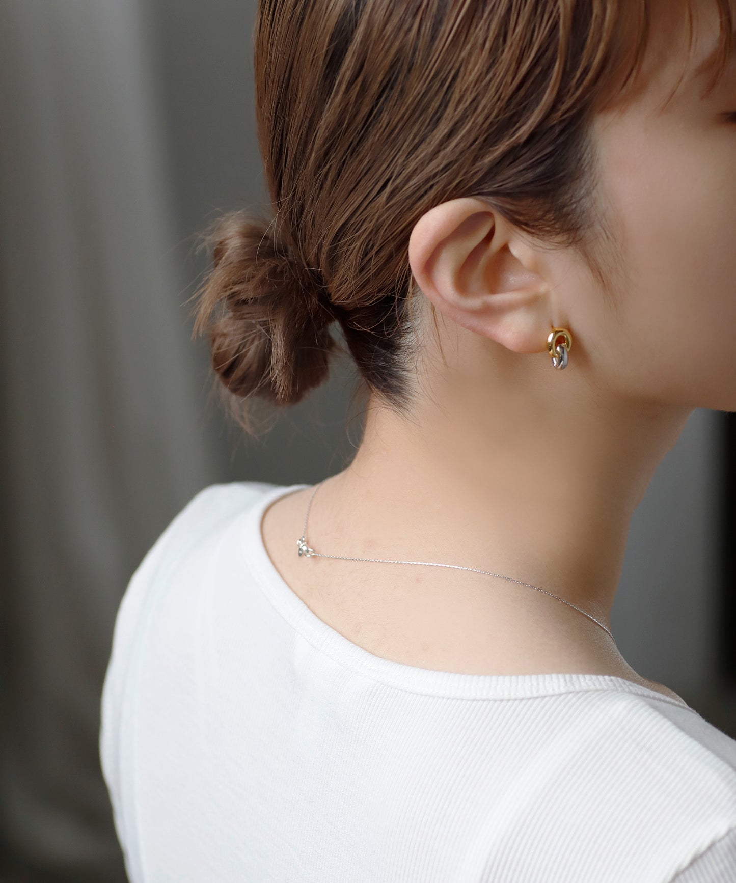 組合色耳環【925銀】