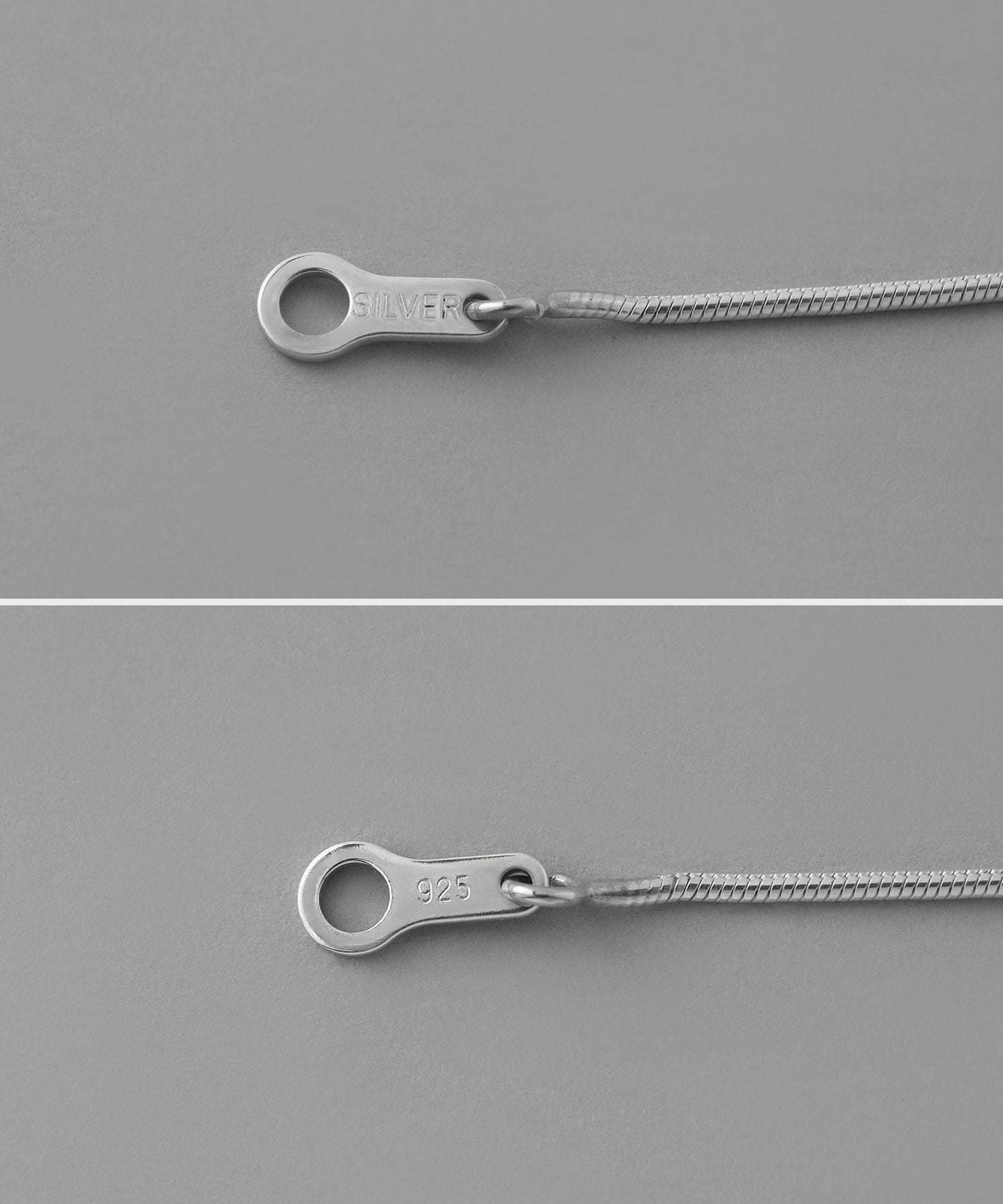 霧面蛇鏈項鍊【925銀】