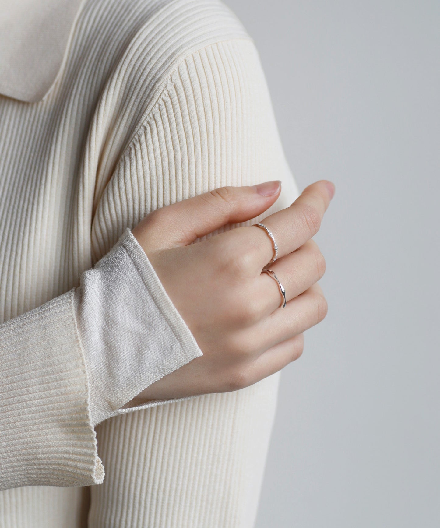 波浪戒指【925銀】