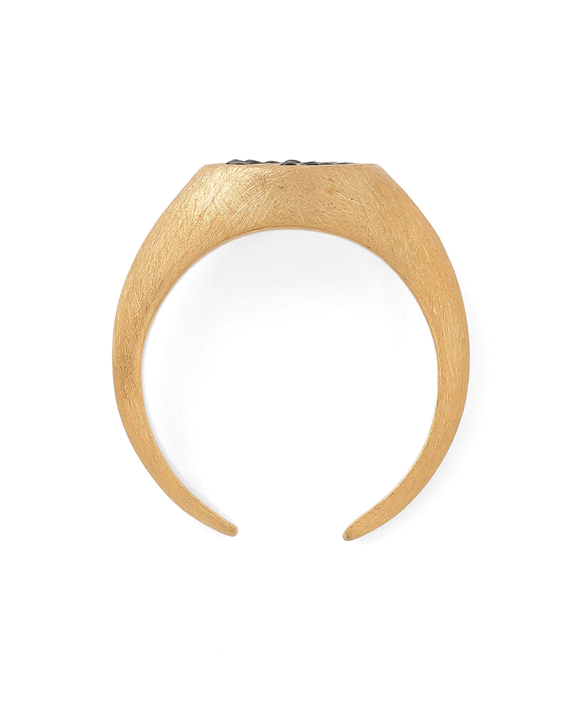 Natural Gemstone Signet Ring