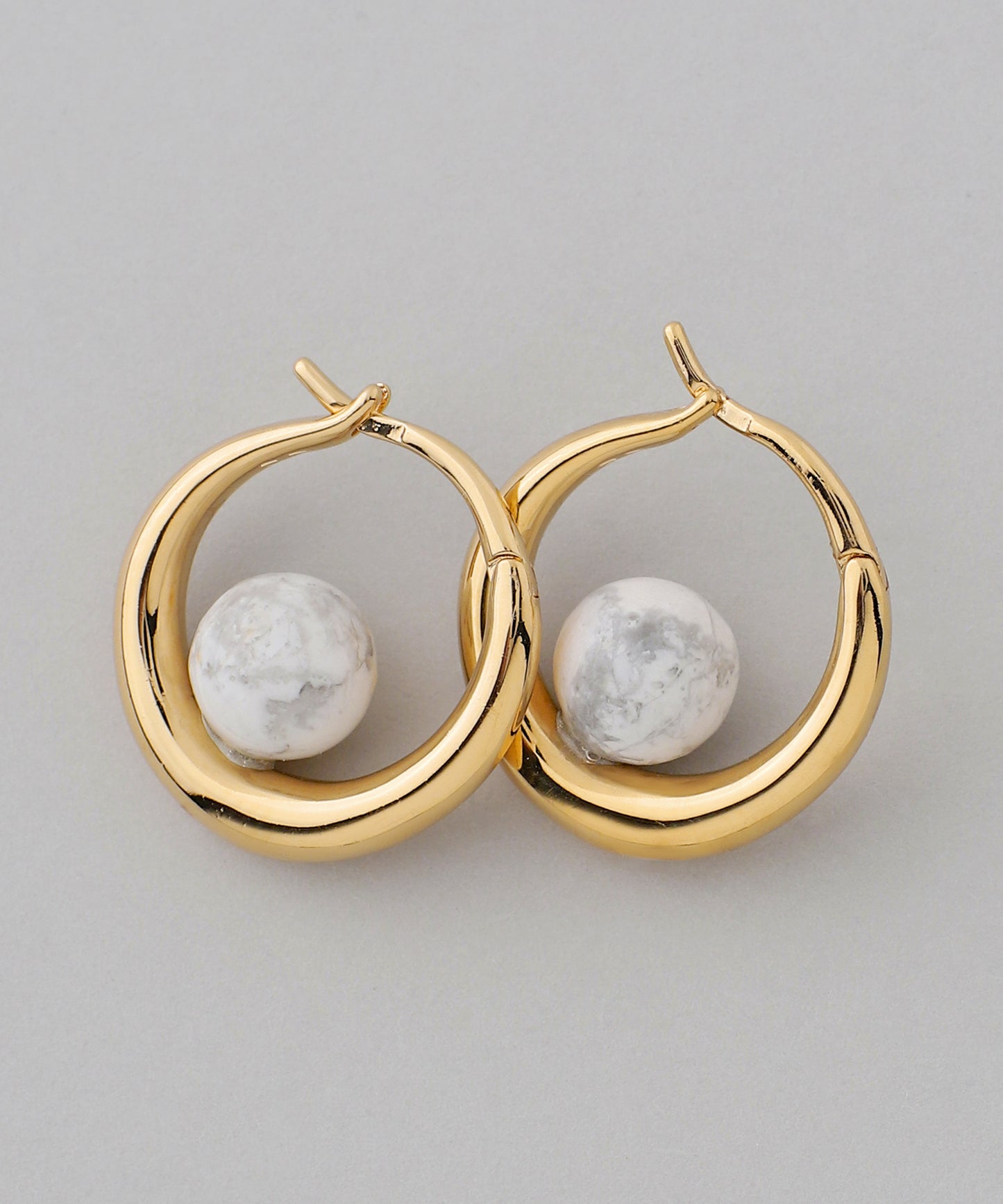 零圈耳環【寶石】