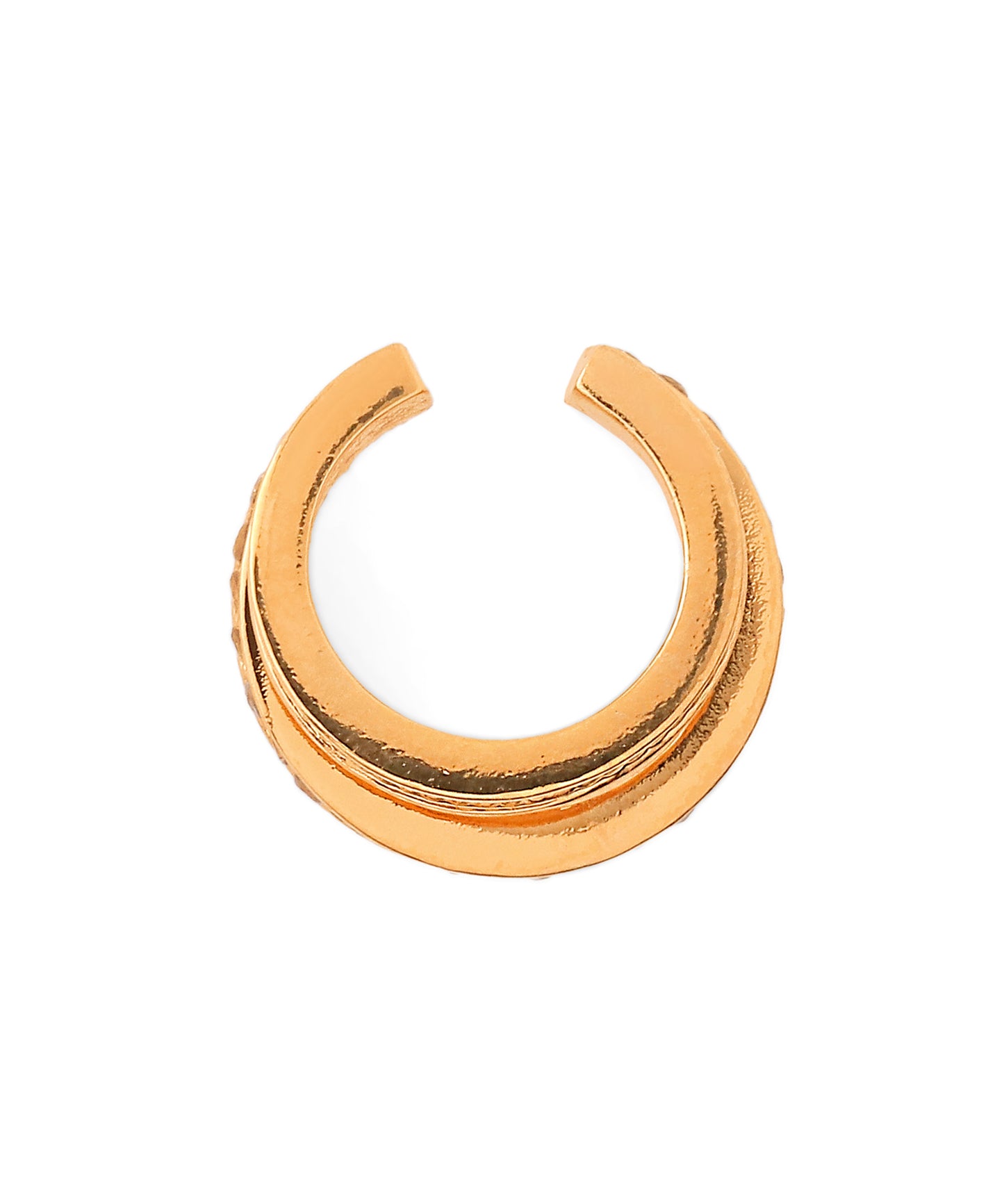 Double Line Bijou Ear Cuff