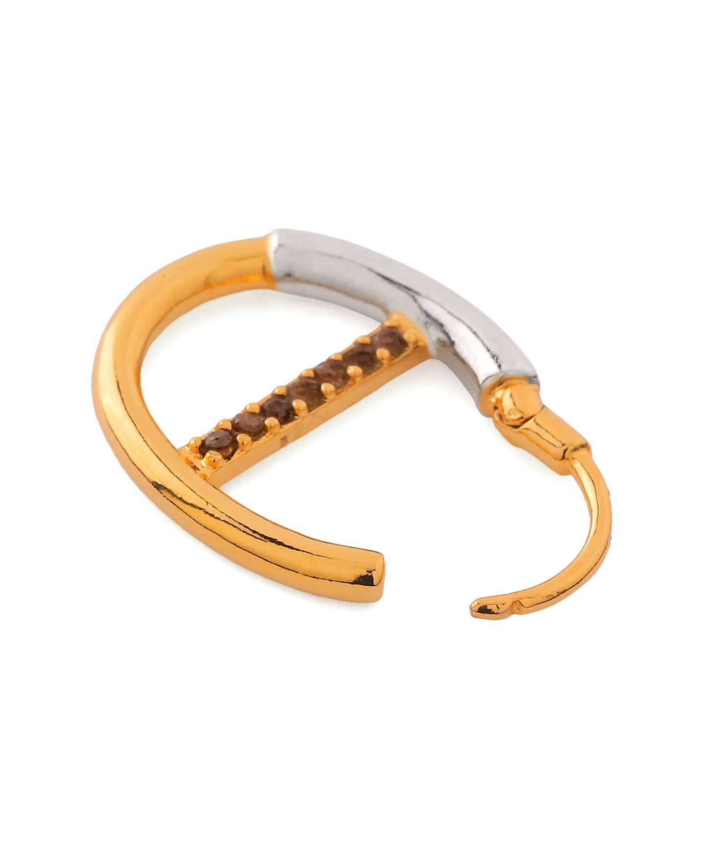 Bijou & Two-Tone Hoop Earrings