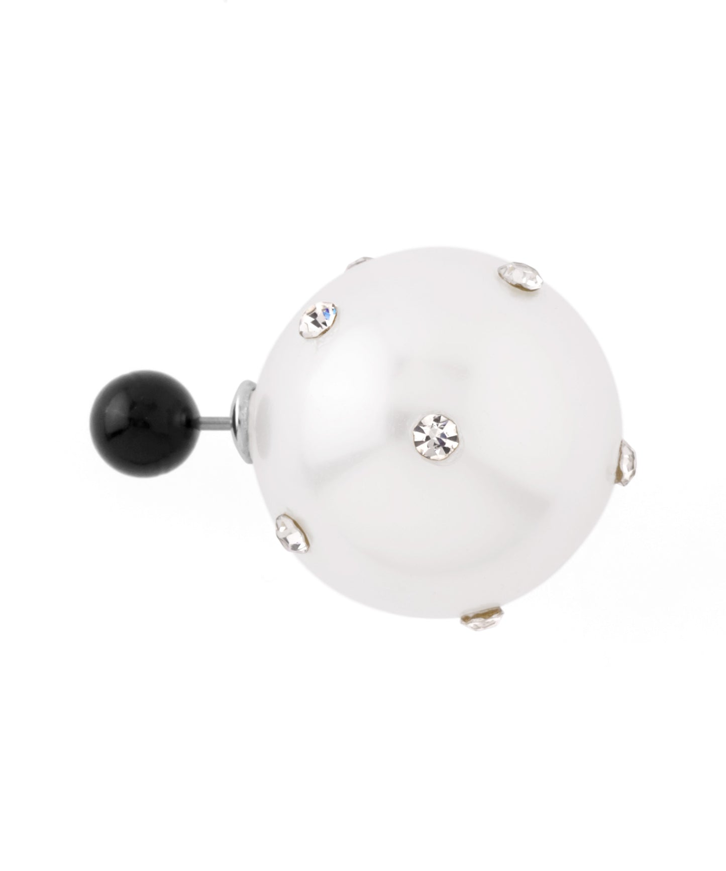 Bijou × Sphere Back Catch Earrings