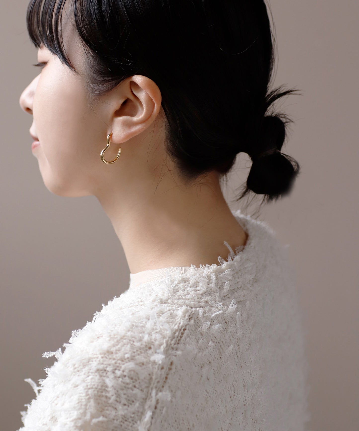 【不銹鋼IP】Nuance 金屬耳環