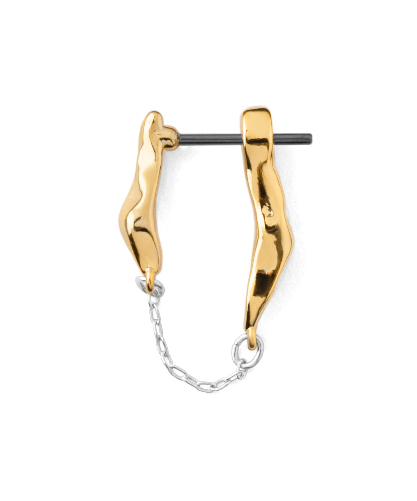 Chain Back Catch Earrings