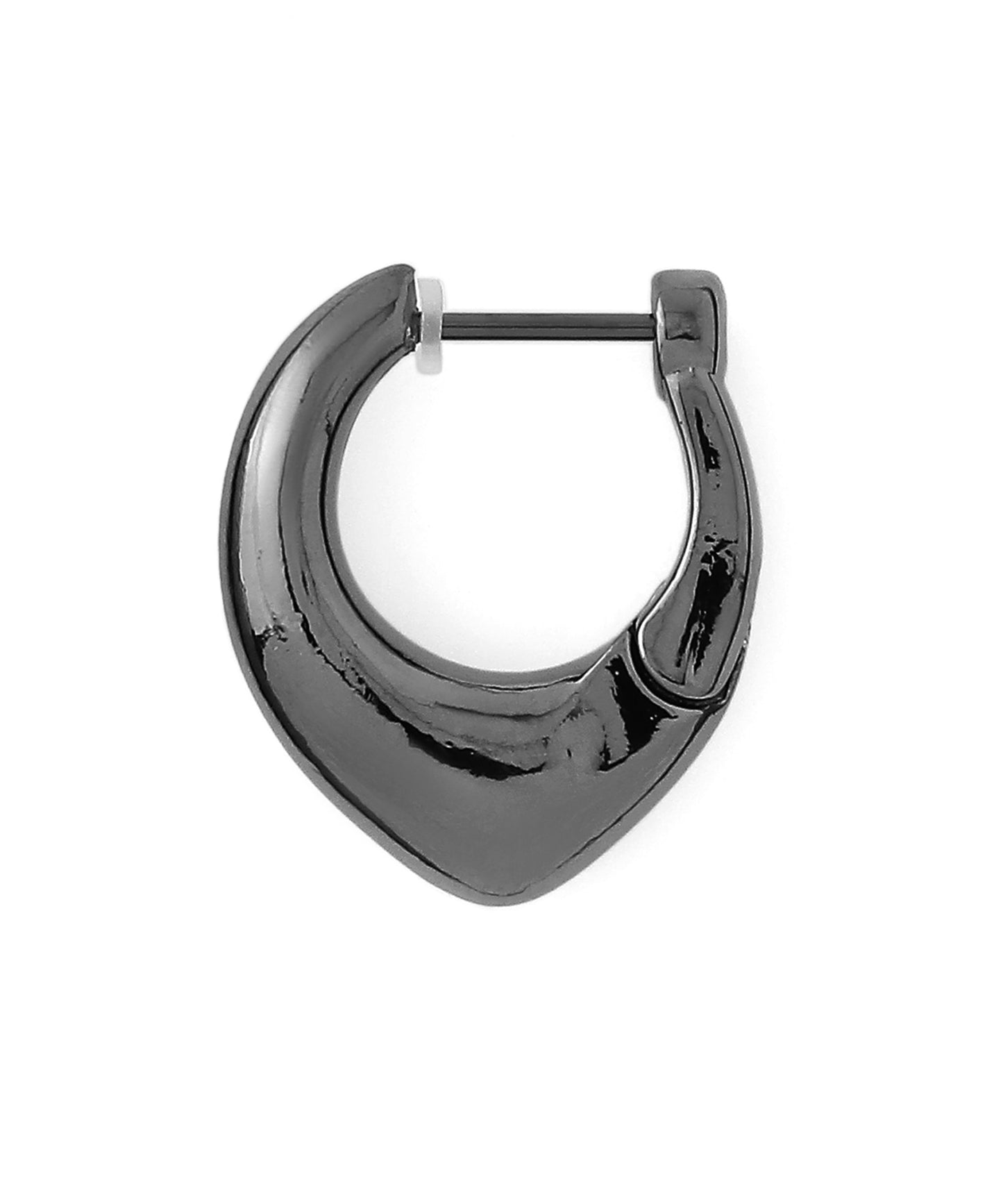 Sharp Line Hoop Earrings