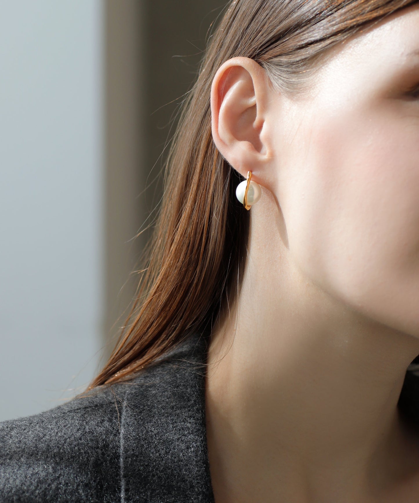 【不銹鋼Seel IP】珍珠耳環