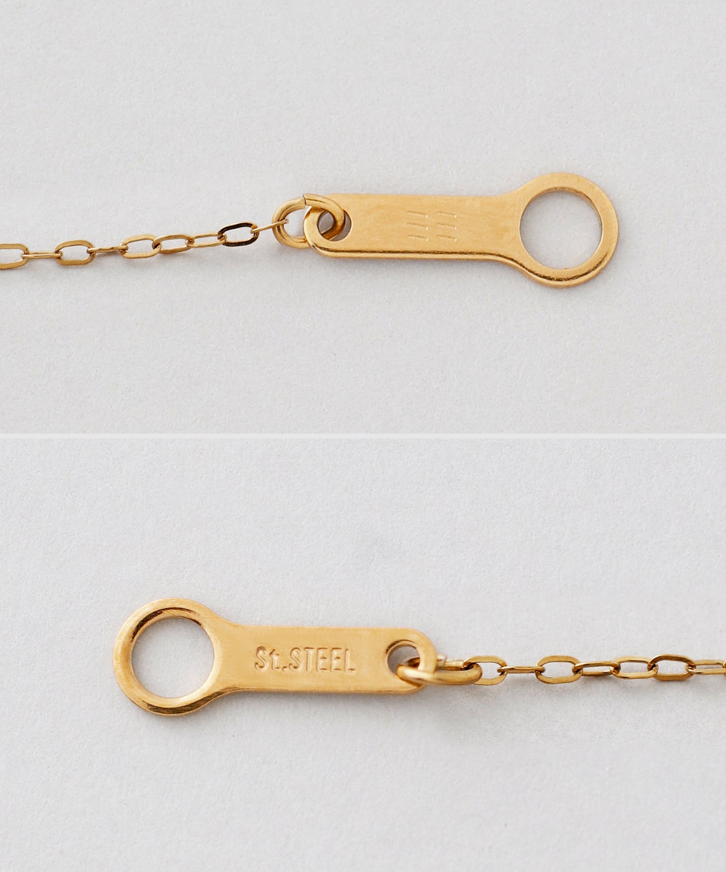 【不銹鋼IP】精緻方形圖案項鍊