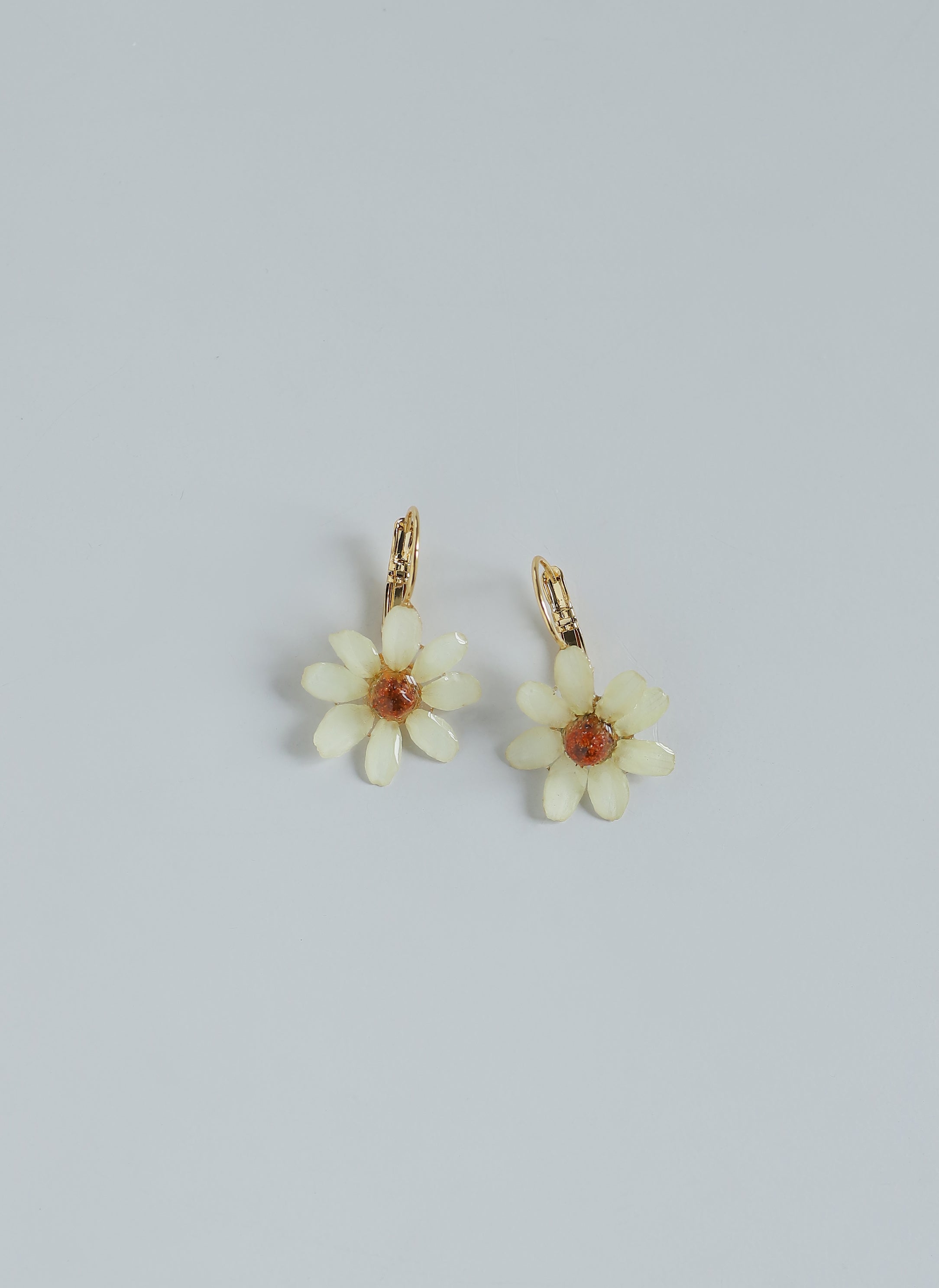 Flower Earrings [Zinnia] (lg110025p) | mimi33 ONLINE STORE