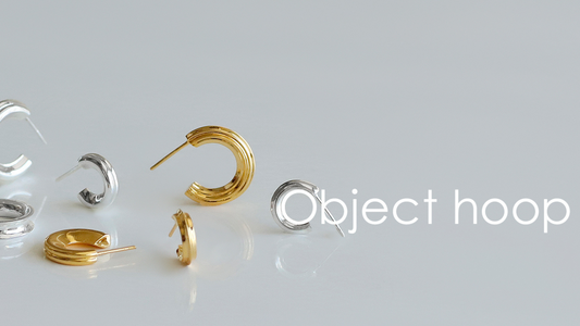 Object Hoop -Stainless steel-