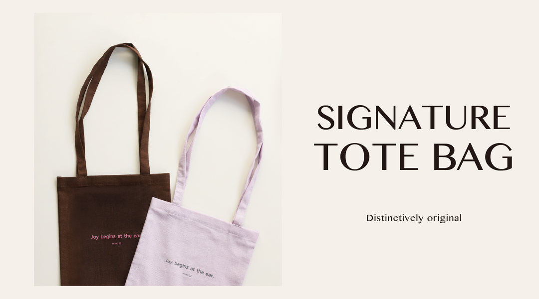 A New Signature for your Everyday - SIGNATURE TOTE BAG -