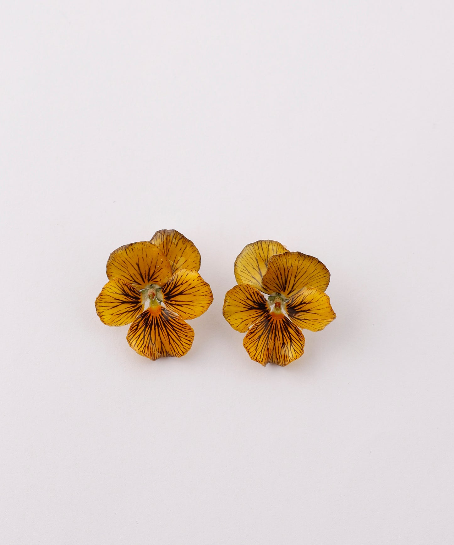 Flower Earrings [Viola]