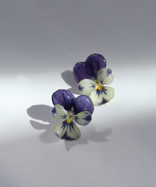 Flower Clip On [Viola]