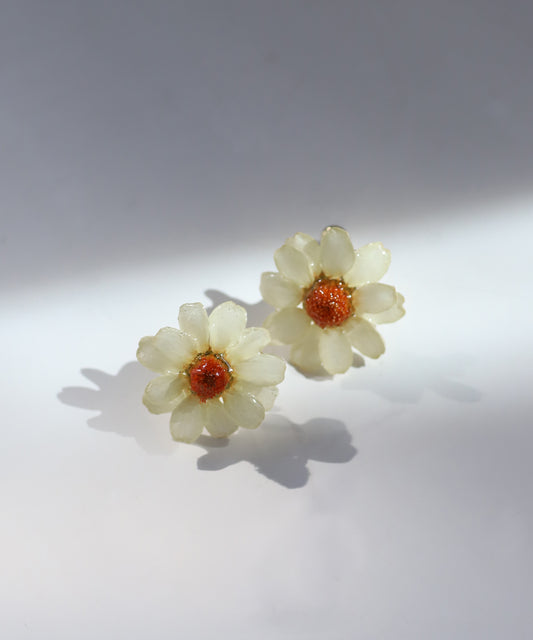 【Online Store Limited】Flower Clip On [Zinnia]