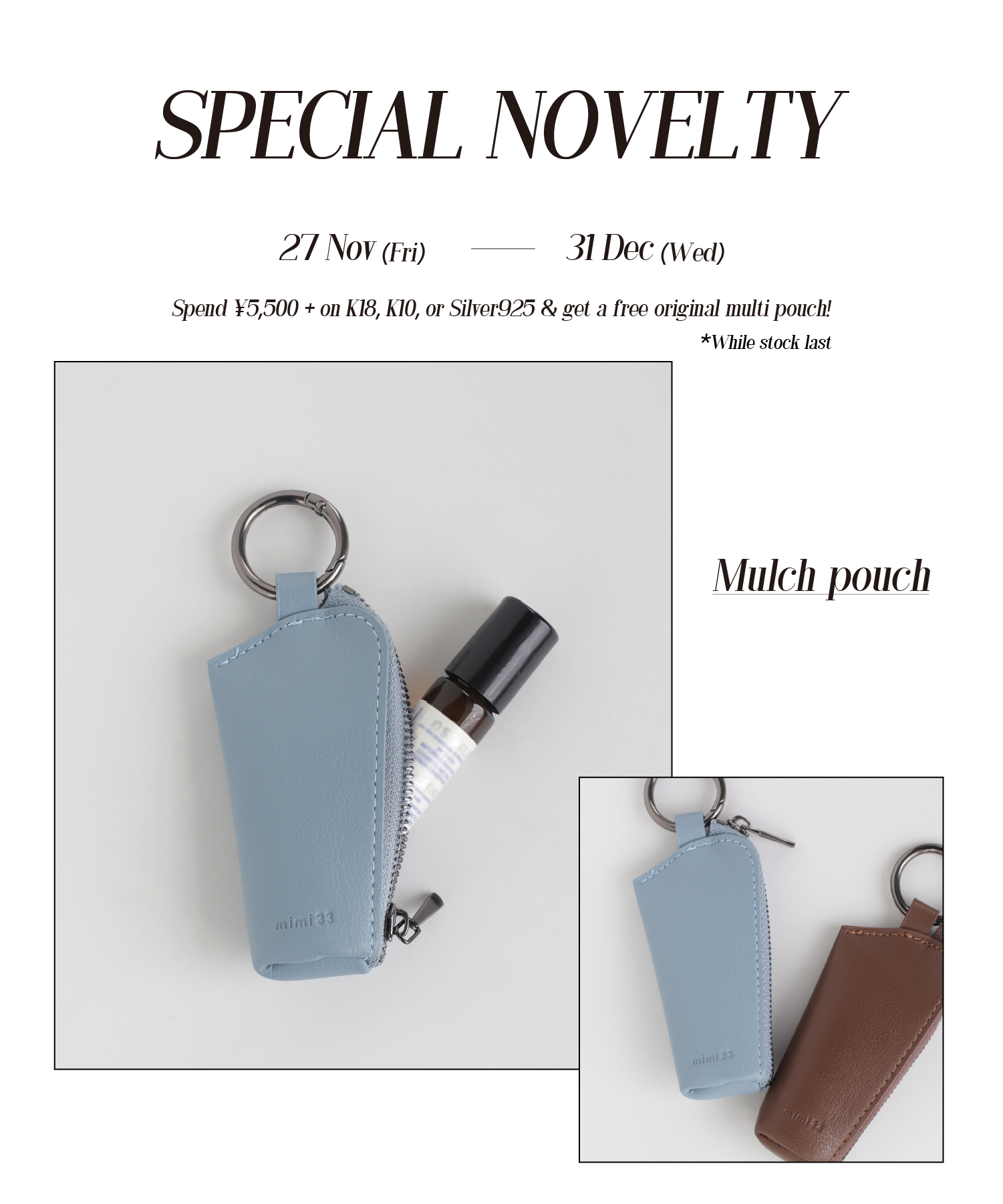 Refined ear accessories | mimi33 ONLINE STORE Refined ear accessories | mimi33 ONLINE STORE