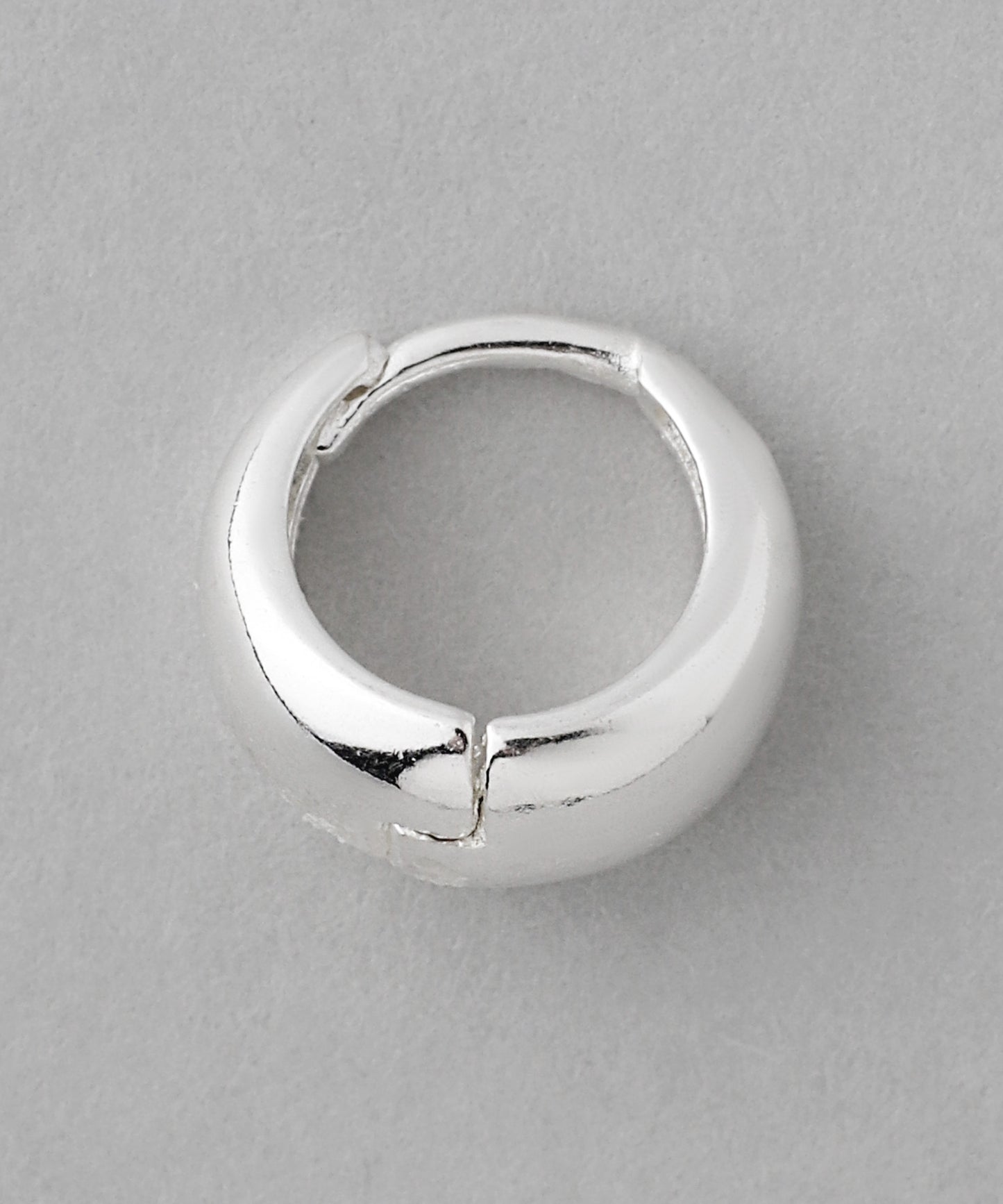 Bold hoop earrings [925 Silver]