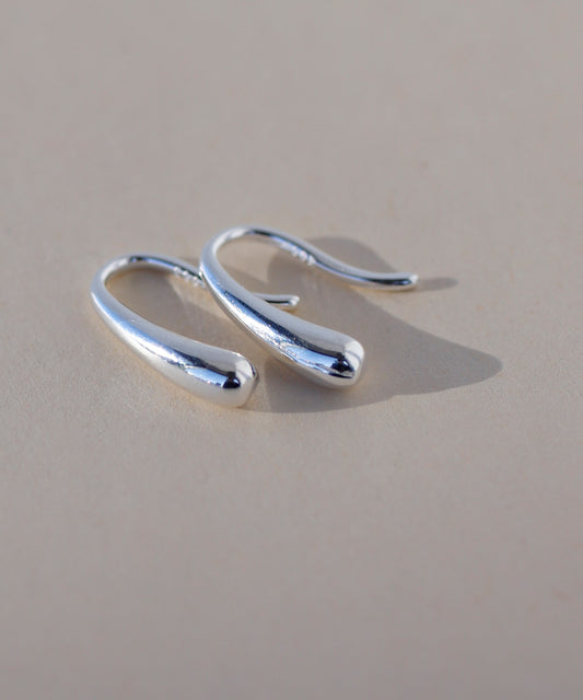 Drop Hook Earrings [925 Silver]