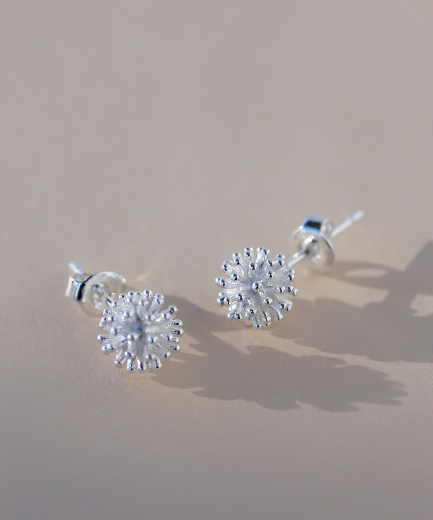 Flower Earrings [925 Silver]