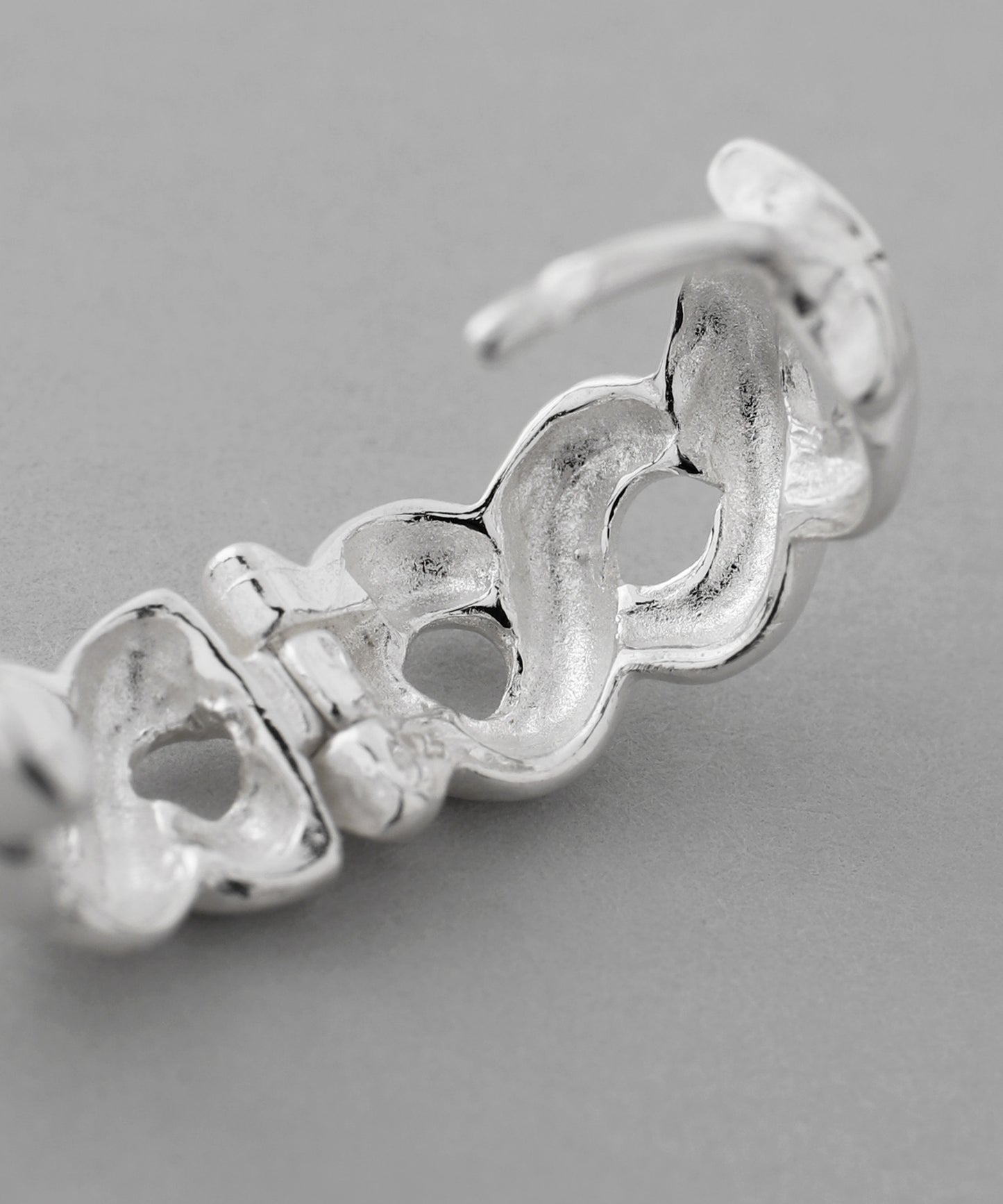 Twisted Hoop Earrings [925 silver]