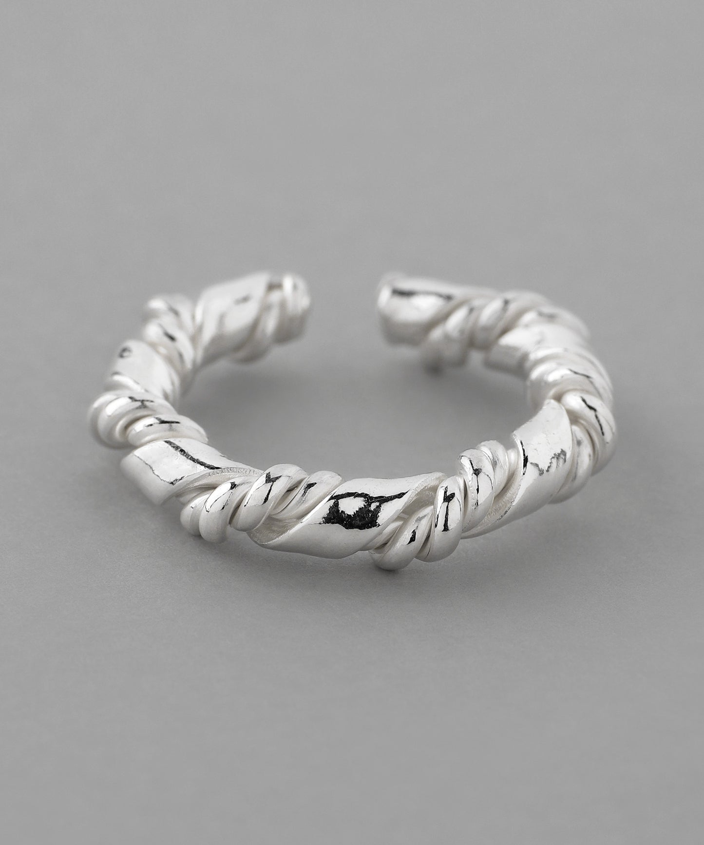 Twist Design Ring [925 silver]