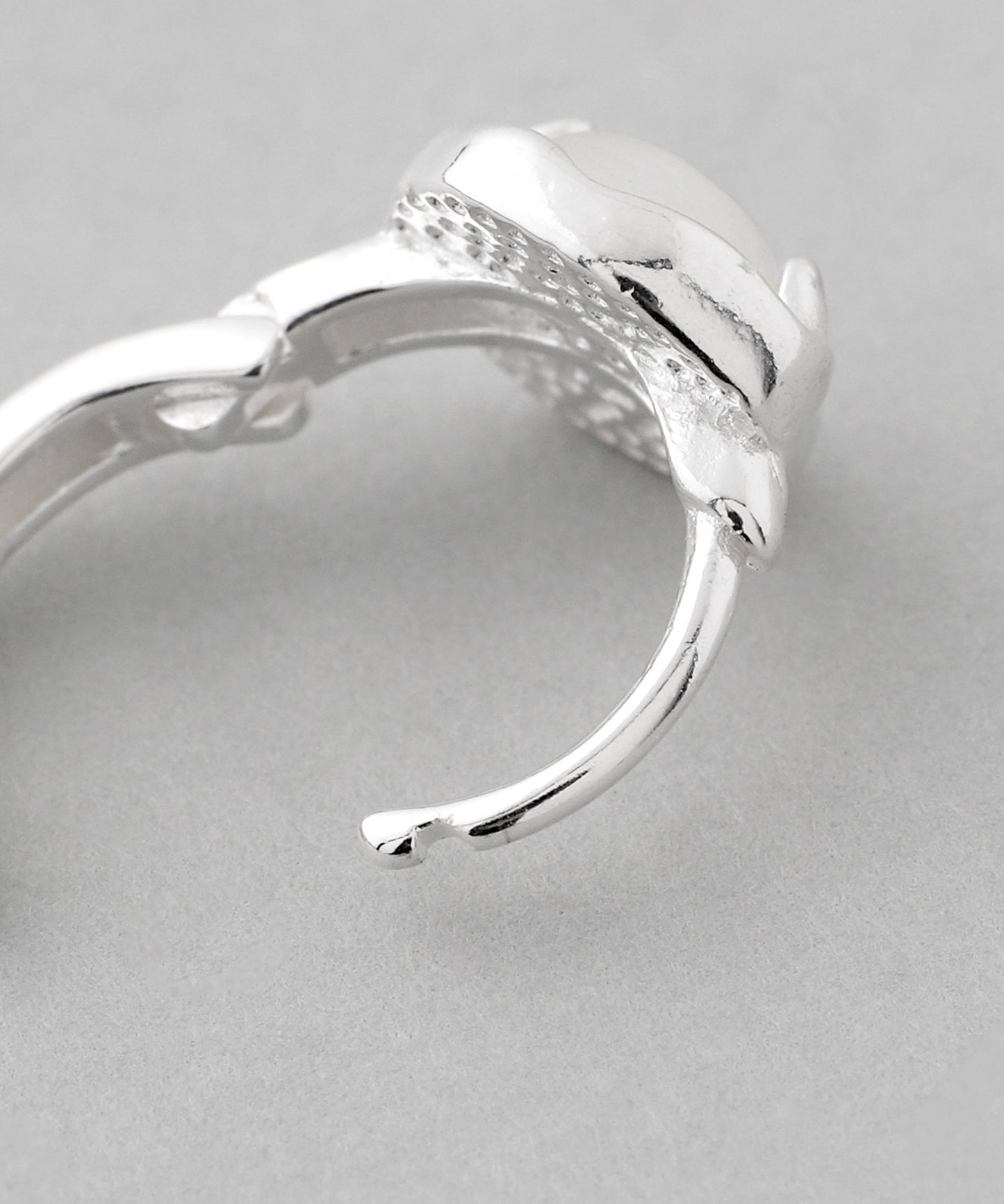Gemstone Hoop Earrings [925 Silver]