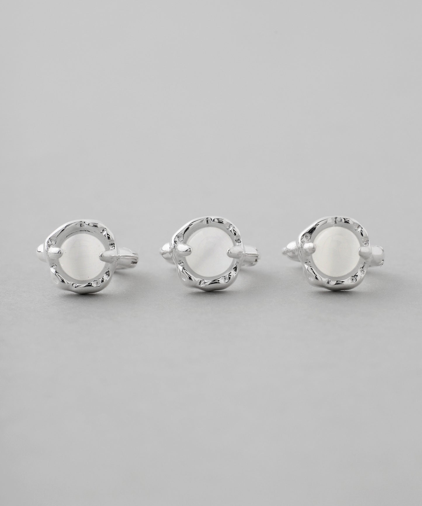 Gemstone Hoop Earrings [925 Silver]