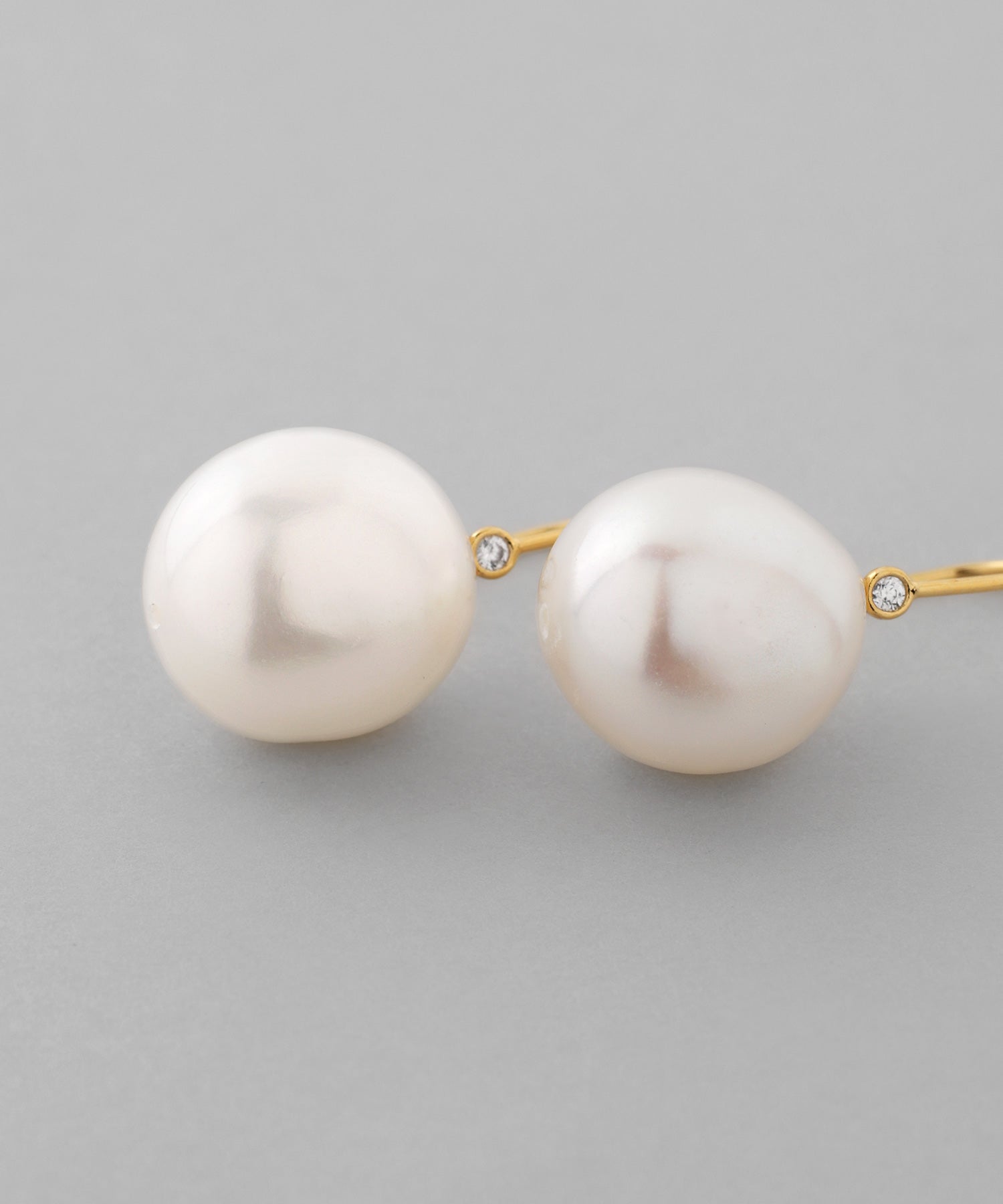 Freshwater Pearl Hook Earrings(d0720009p) | mimi33 ONLINE STORE