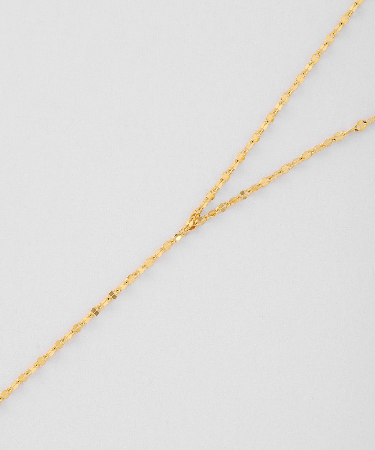 Eclair chain Y Shaped Necklace