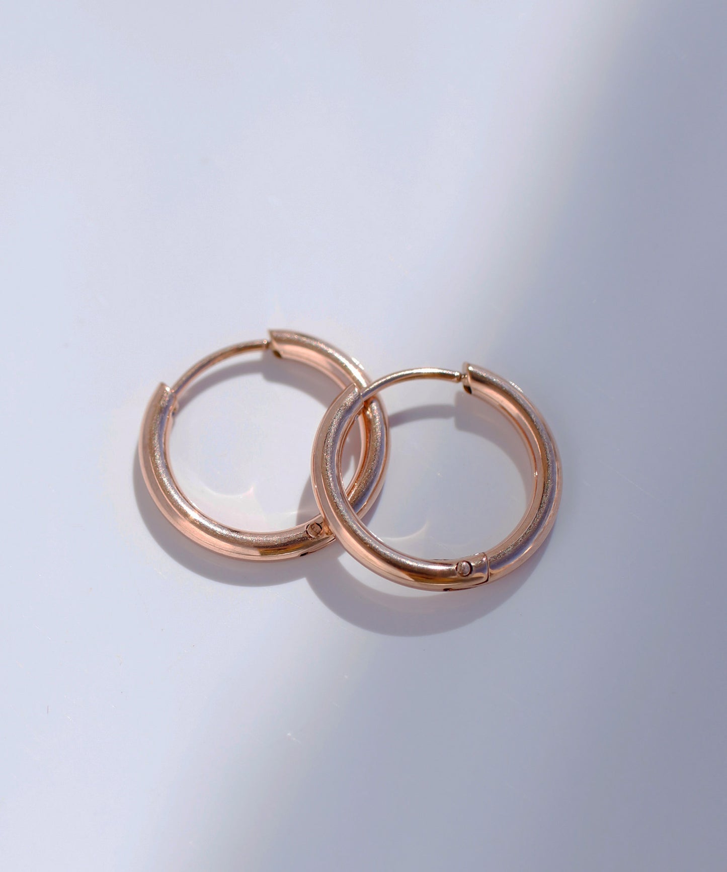 【Stainless Steel IP】Hoop Earrings