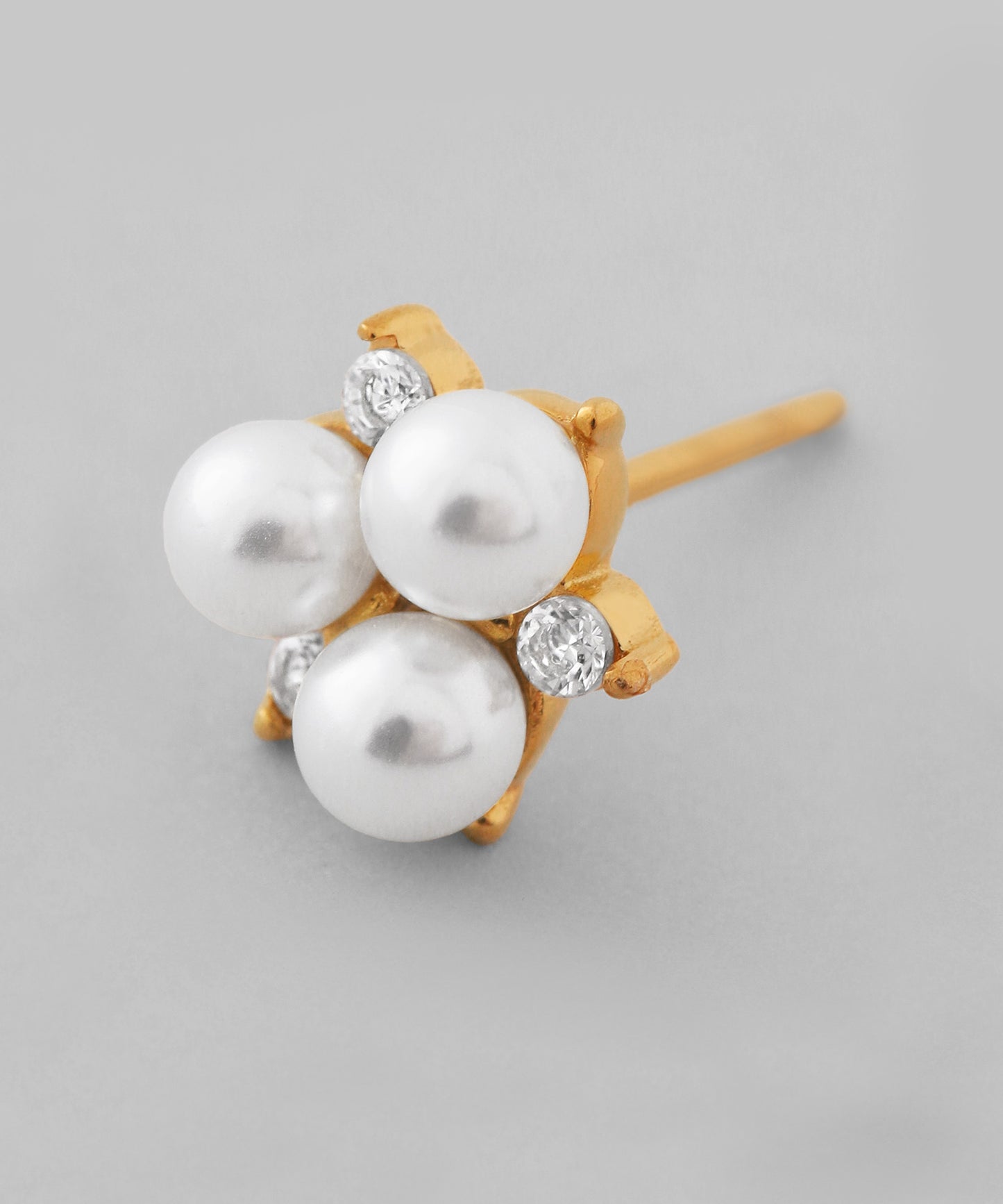 Bijou & Pearl Star Earrings [Surgical Stainless Steel]