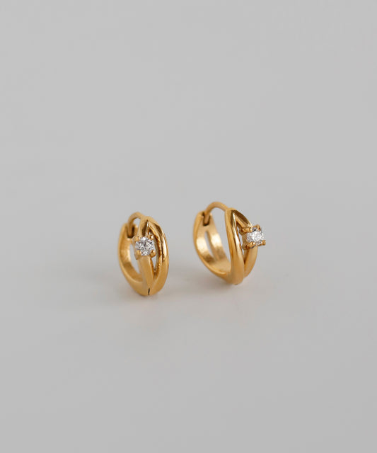 Bijou Hoop Earrings [Sursical Stainless Steel]