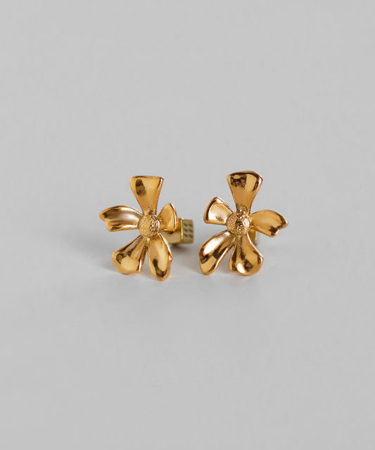 Flower Earrings [Surgical Stainless Steel]