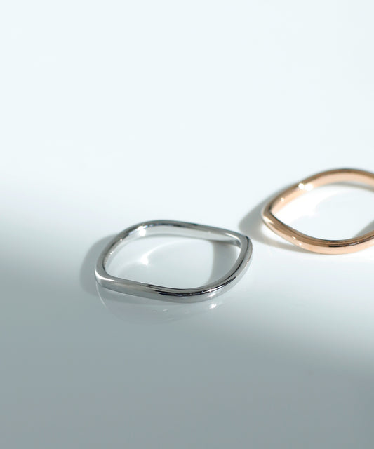 【Stainless Seel IP】Nuance Line 戒指