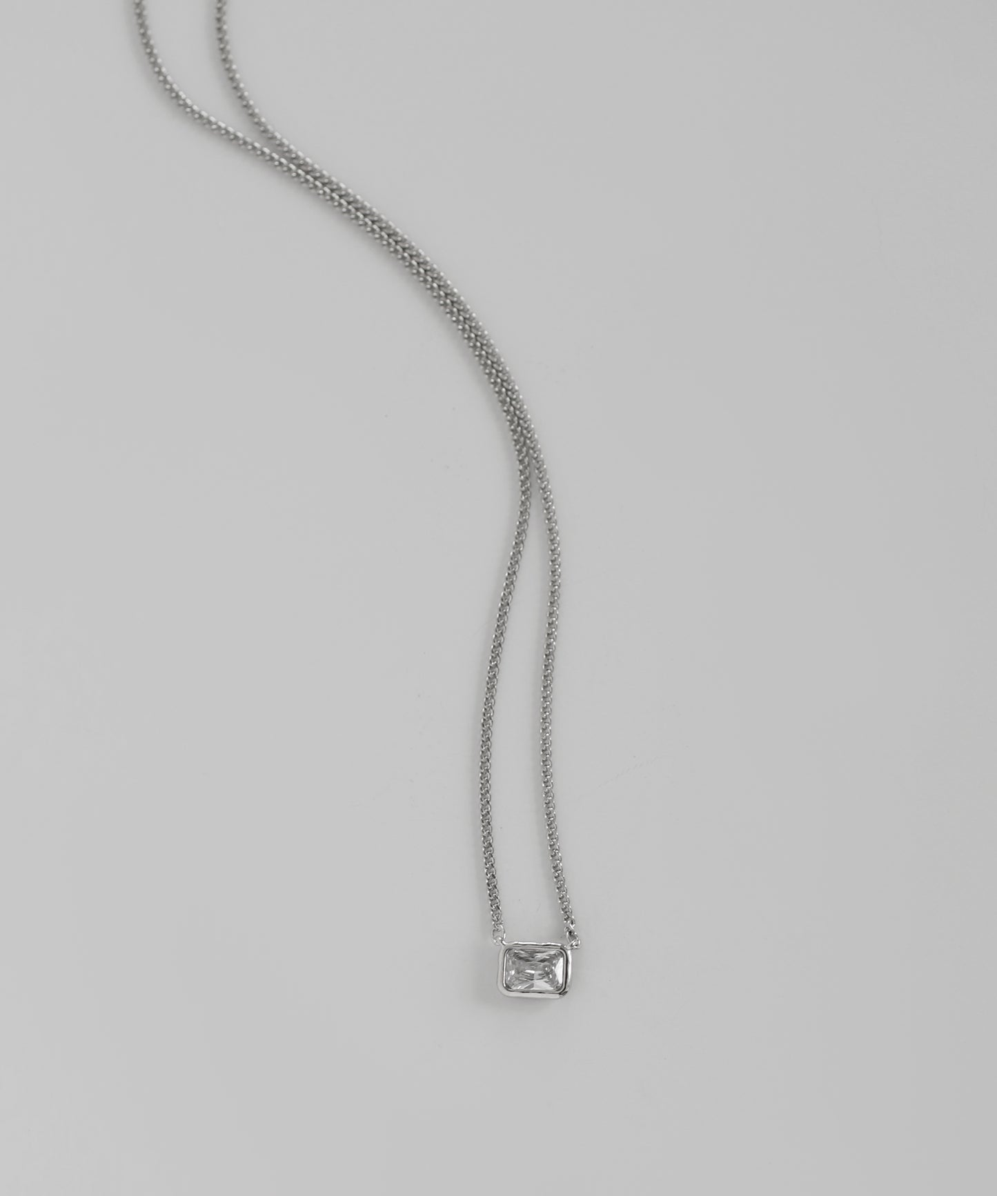 Square Bijou Necklace