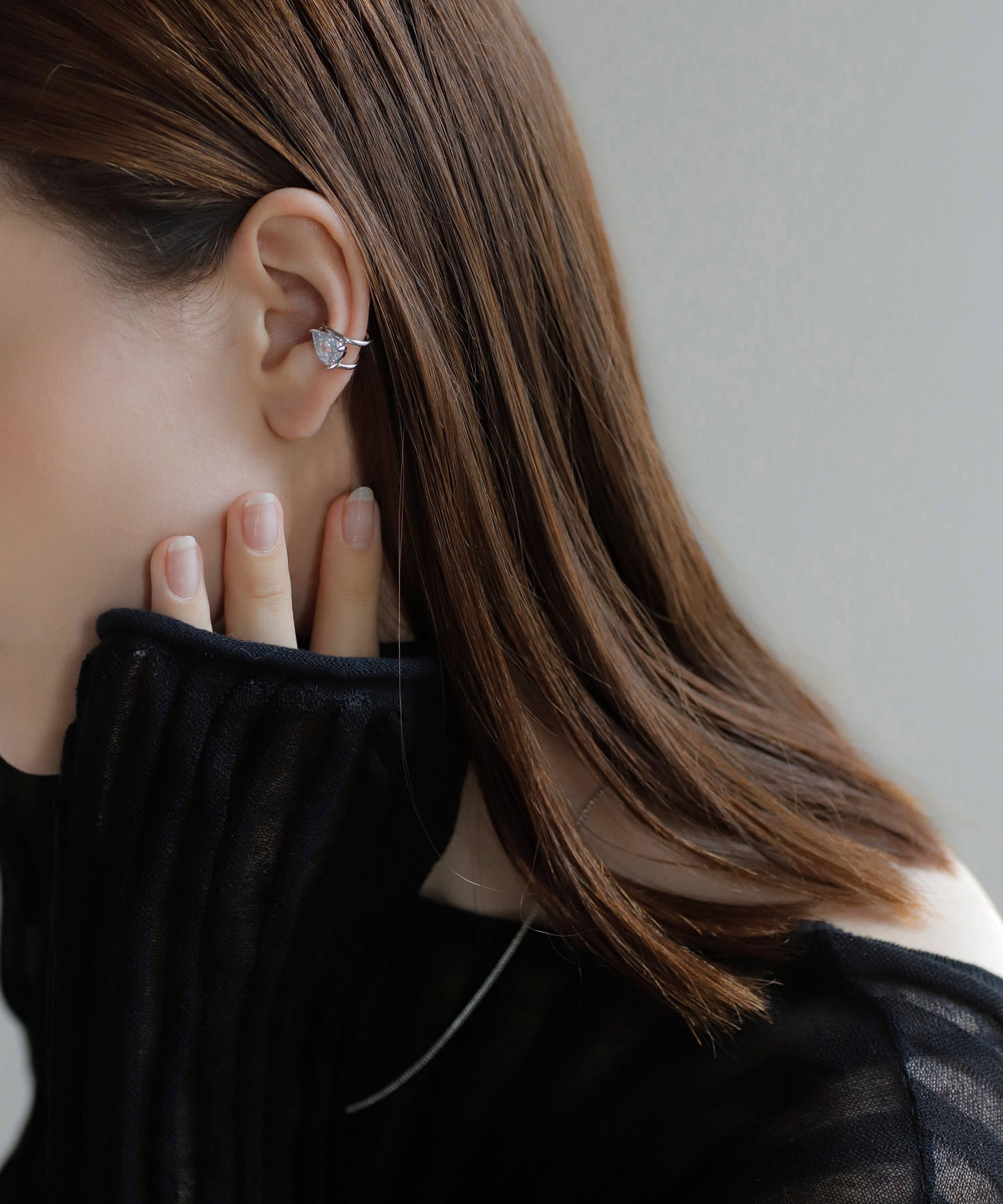 Drop Bijou Ear Cuff