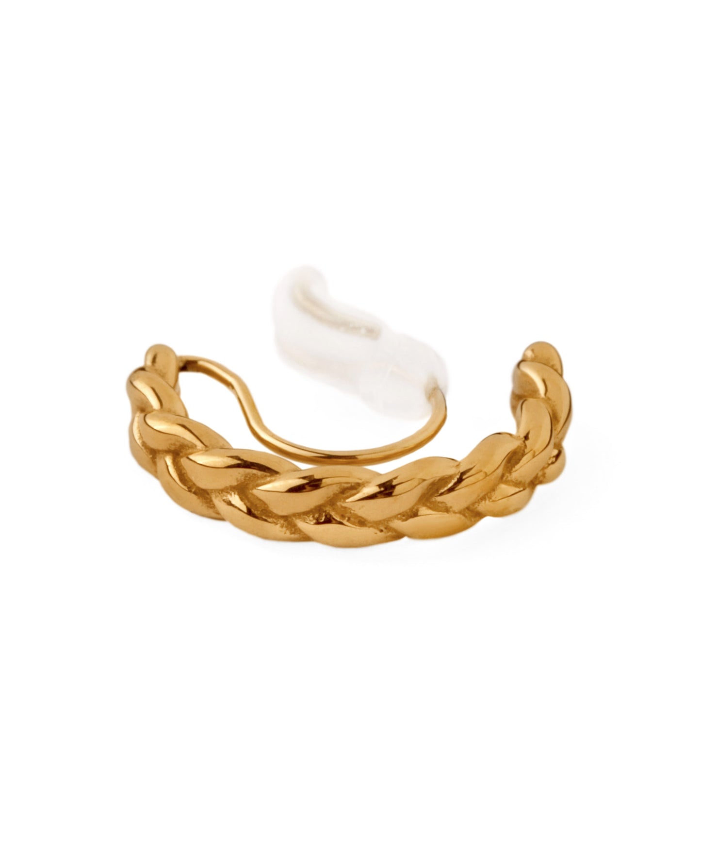 Design Hoop Clip-on Earrings
