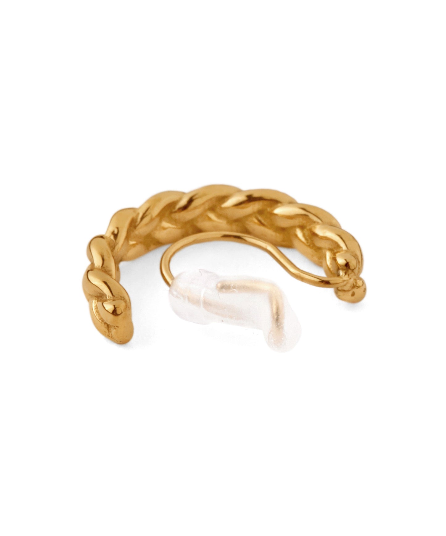 Design Hoop Clip-on Earrings