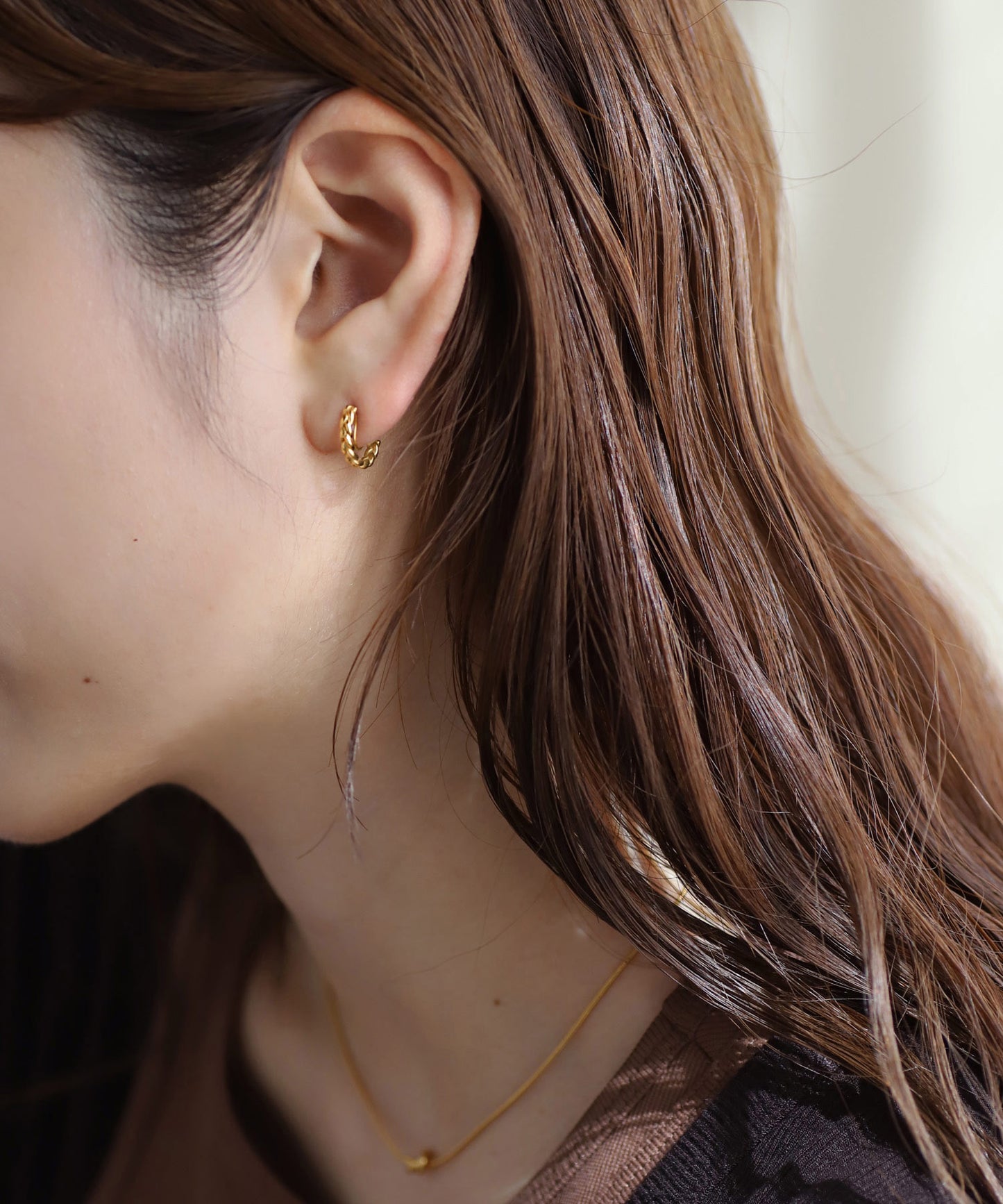 Design Hoop Clip-on Earrings