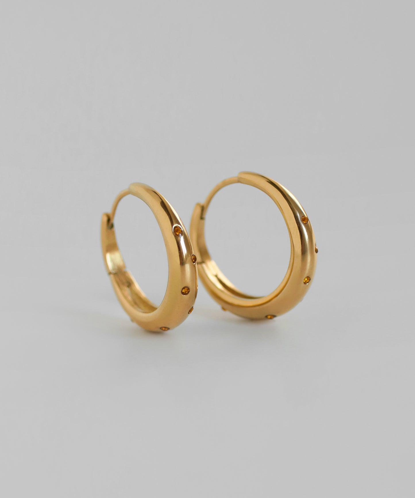 Bijou Hoop Earrings [Stainless Steel]