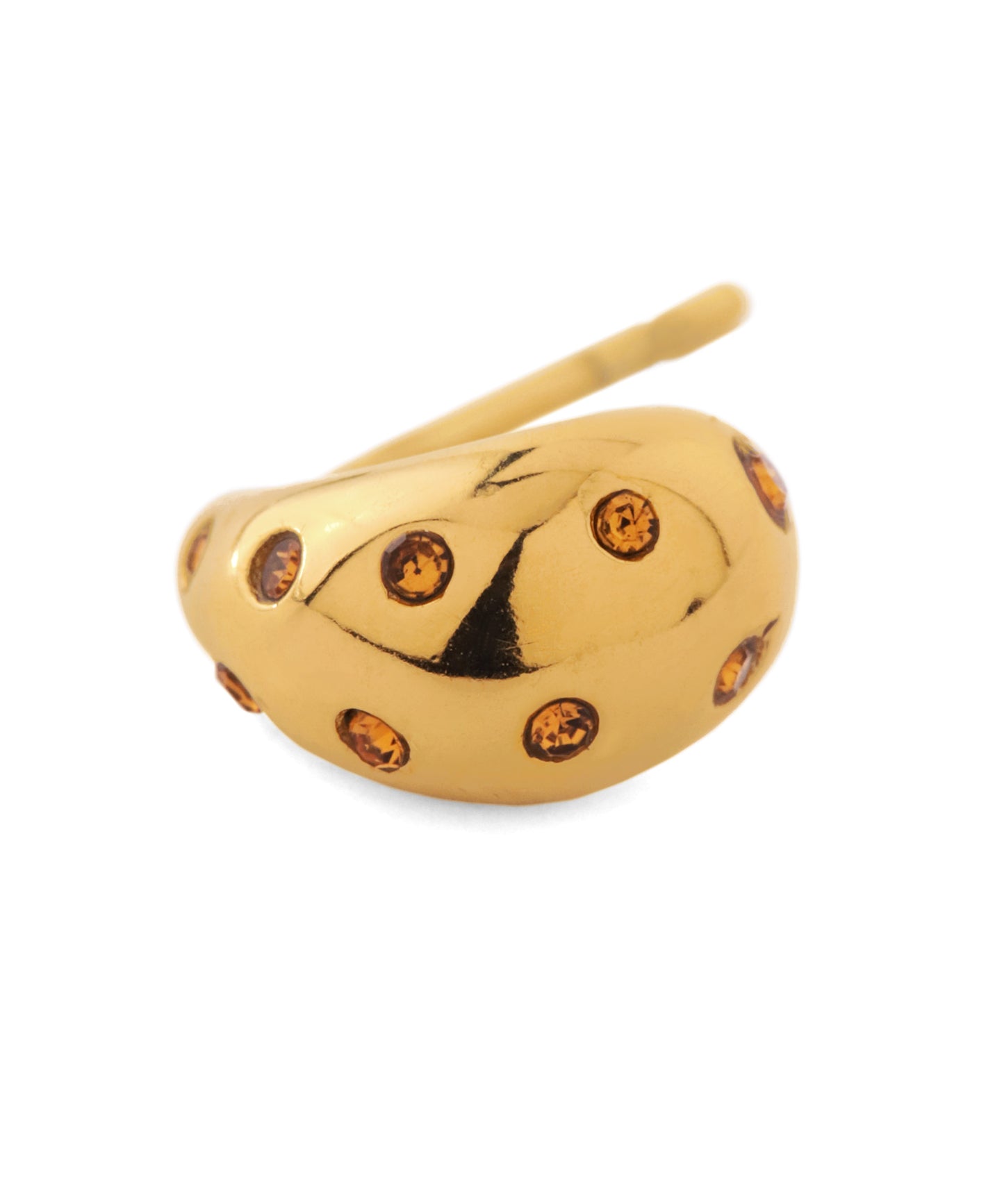 Bijou Curl Earrings [Stainless Steel]