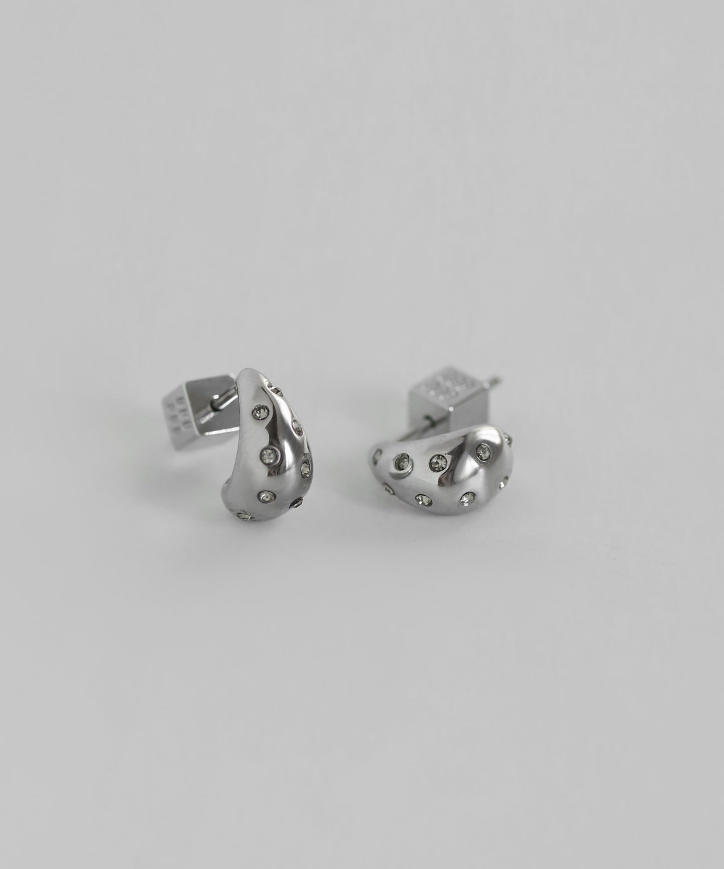 Bijou Curl Earrings [Stainless Steel]