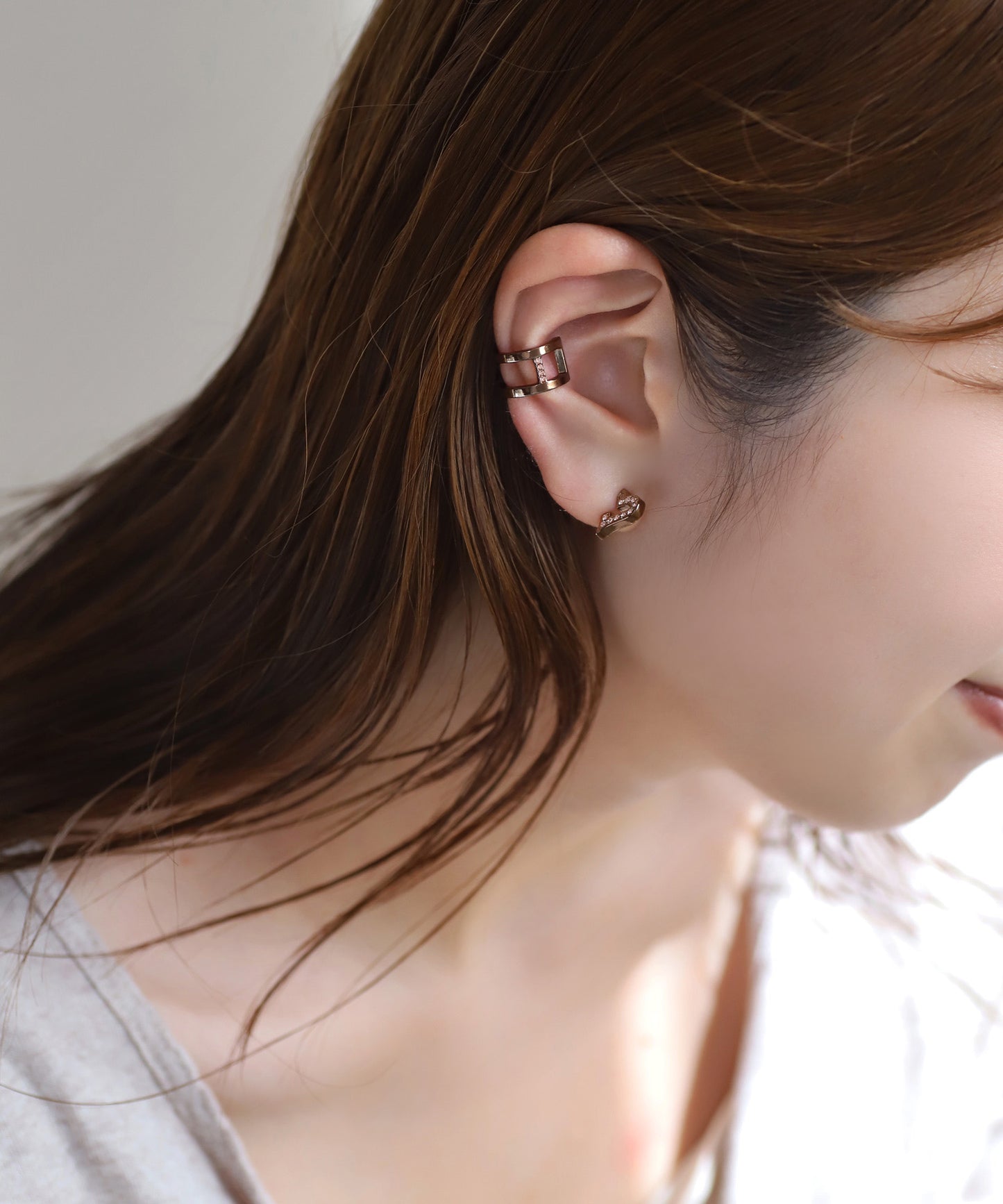 LOVE Asymmetric Earrings