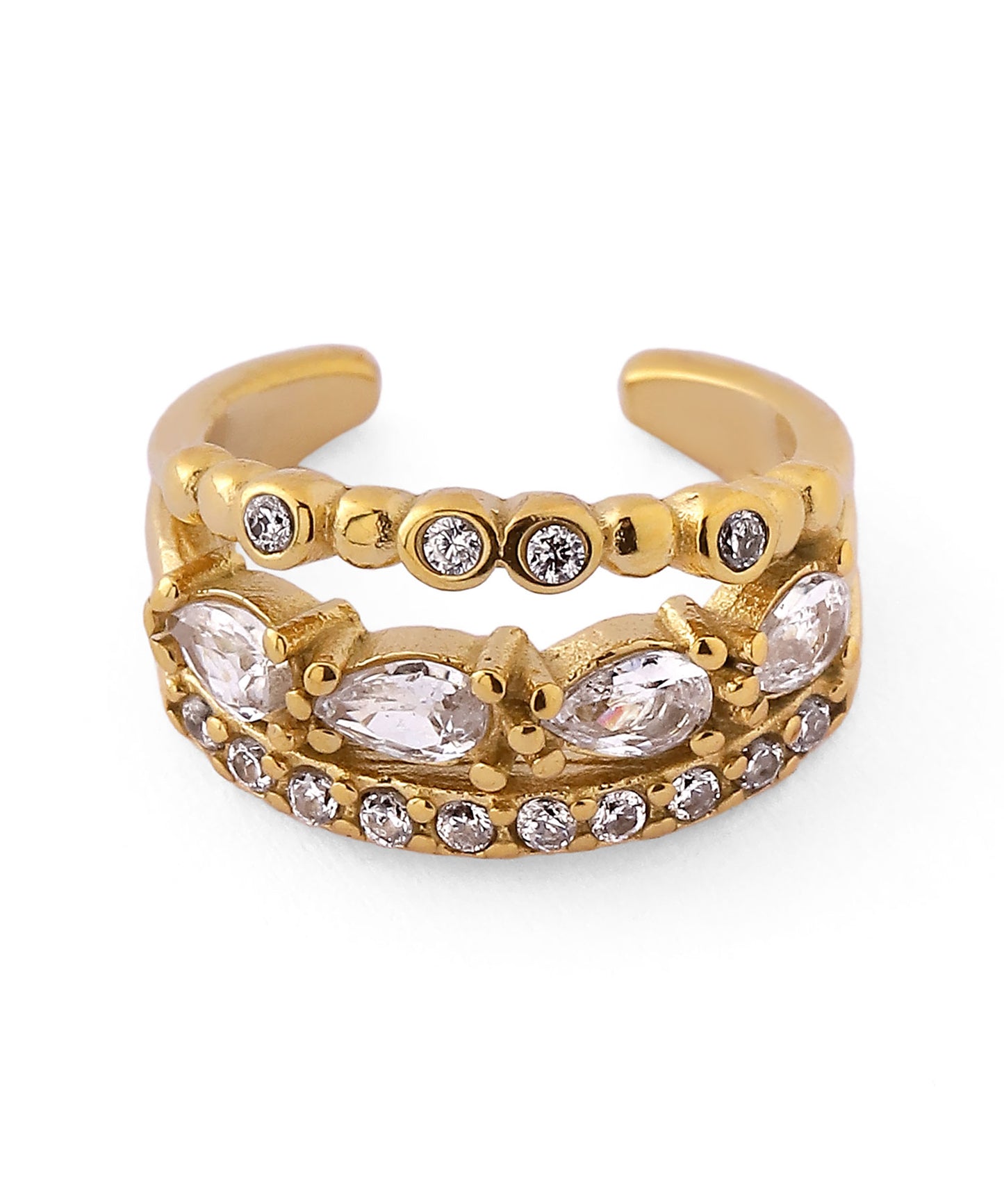 Bijou Ear Cuff [Stainless Steel]