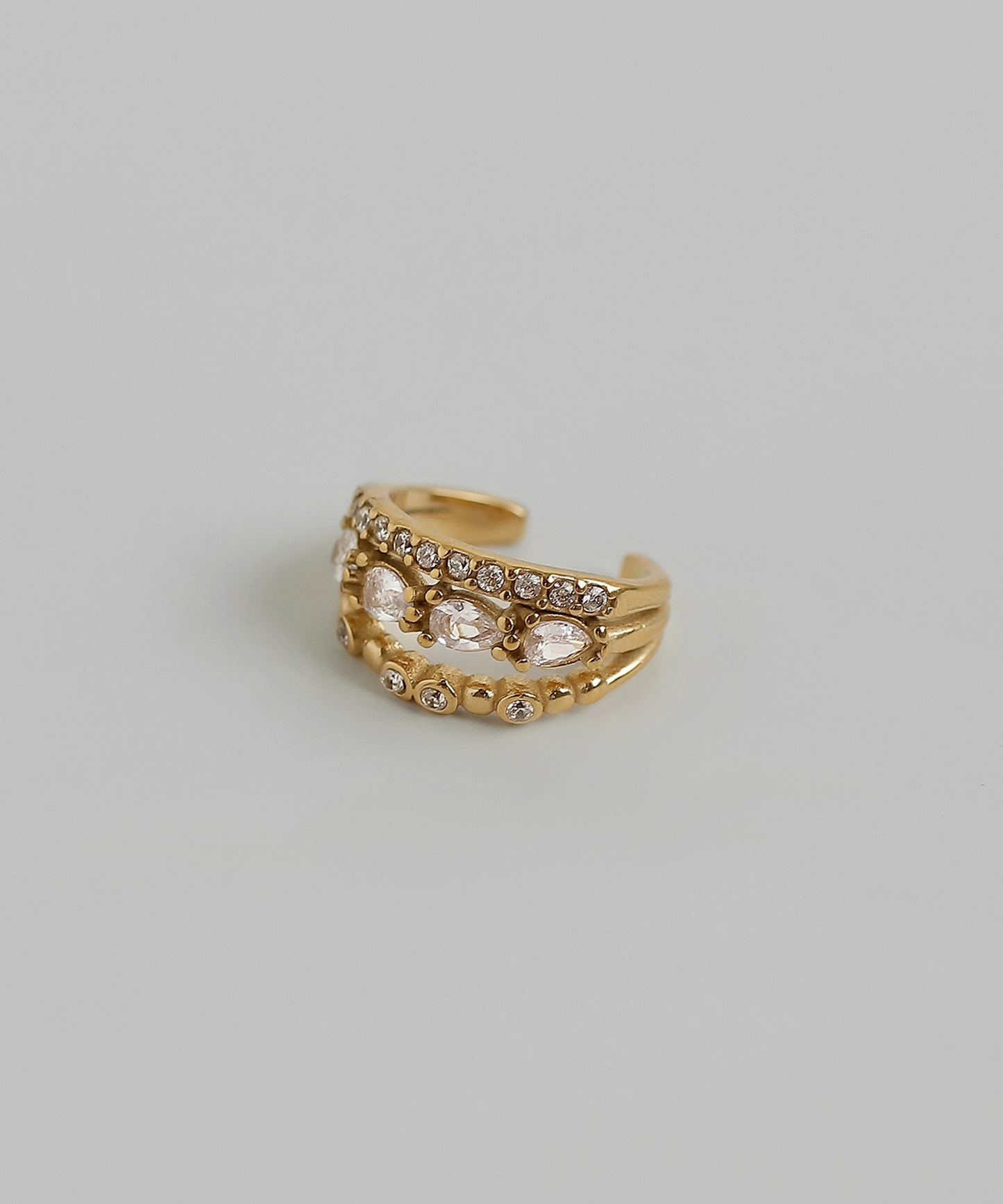 Bijou Ear Cuff [Stainless Steel]