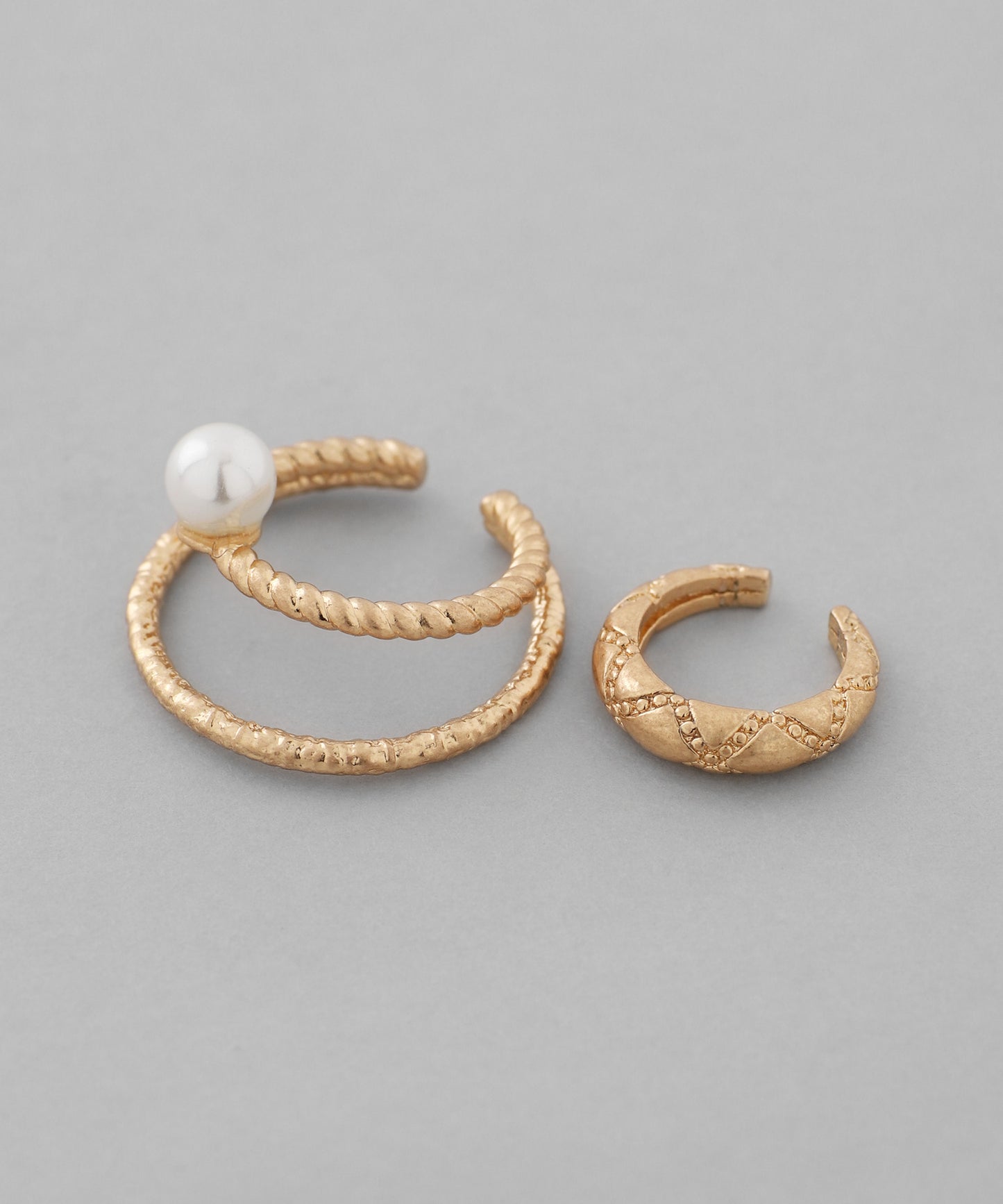 Pearl Ear Cuffs [set of 2]
