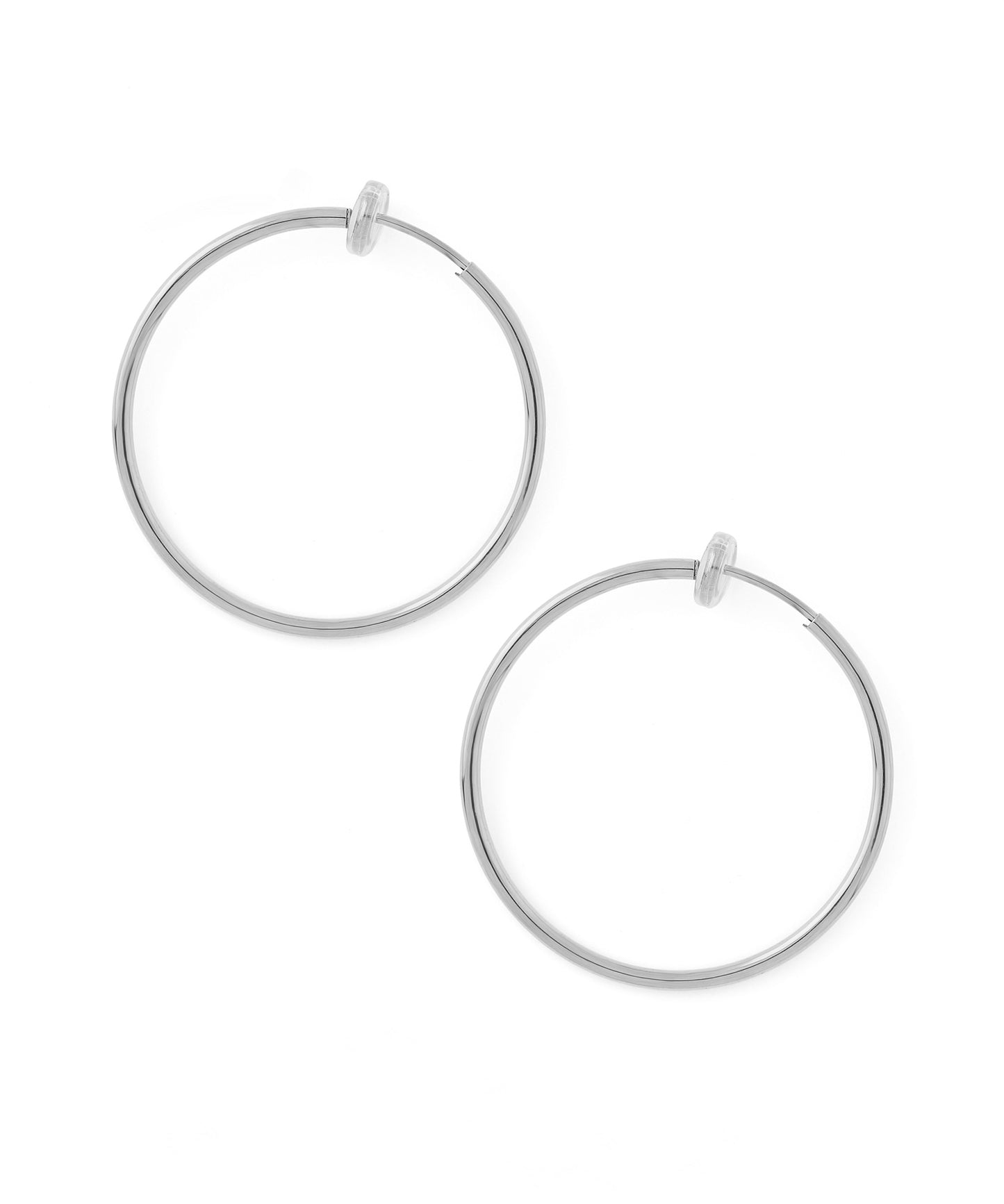 【Stainless Steel IP】Hoop Clip On Earrings [M]