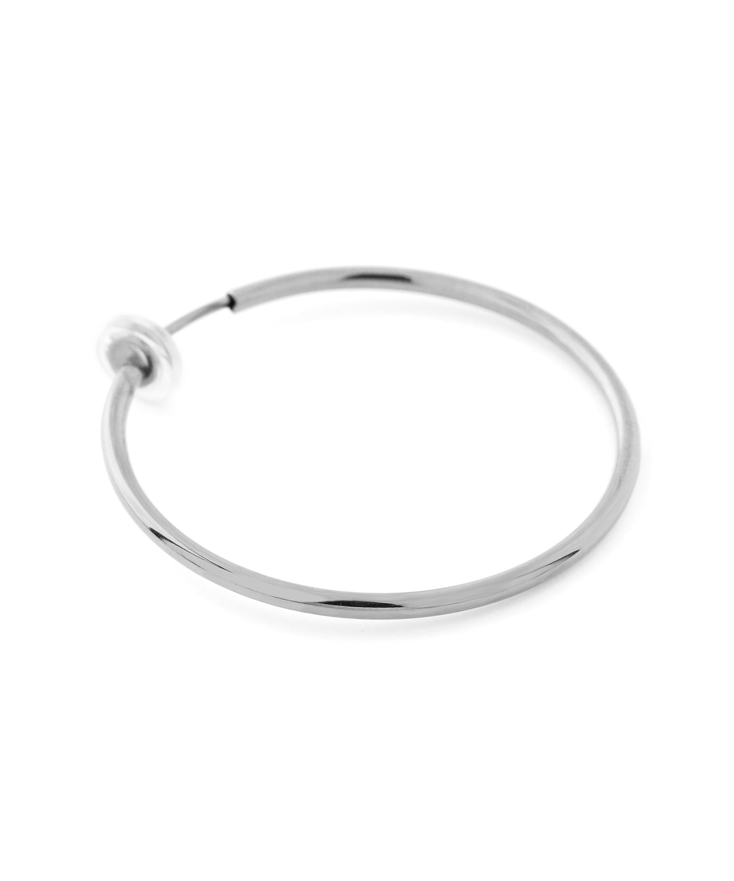 【Stainless Steel IP】Hoop Clip On Earrings [M]