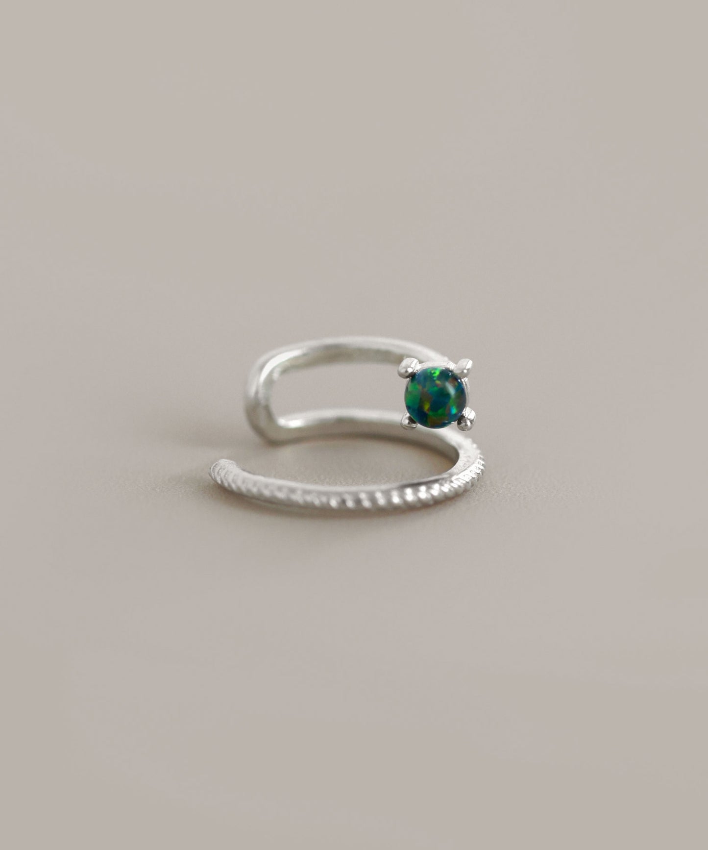 Color Stone Ear Cuff [Silver925]
