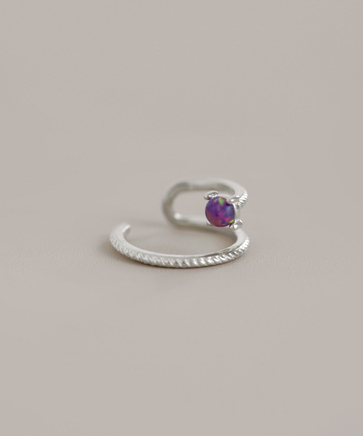 Color Stone Ear Cuff [Silver925]